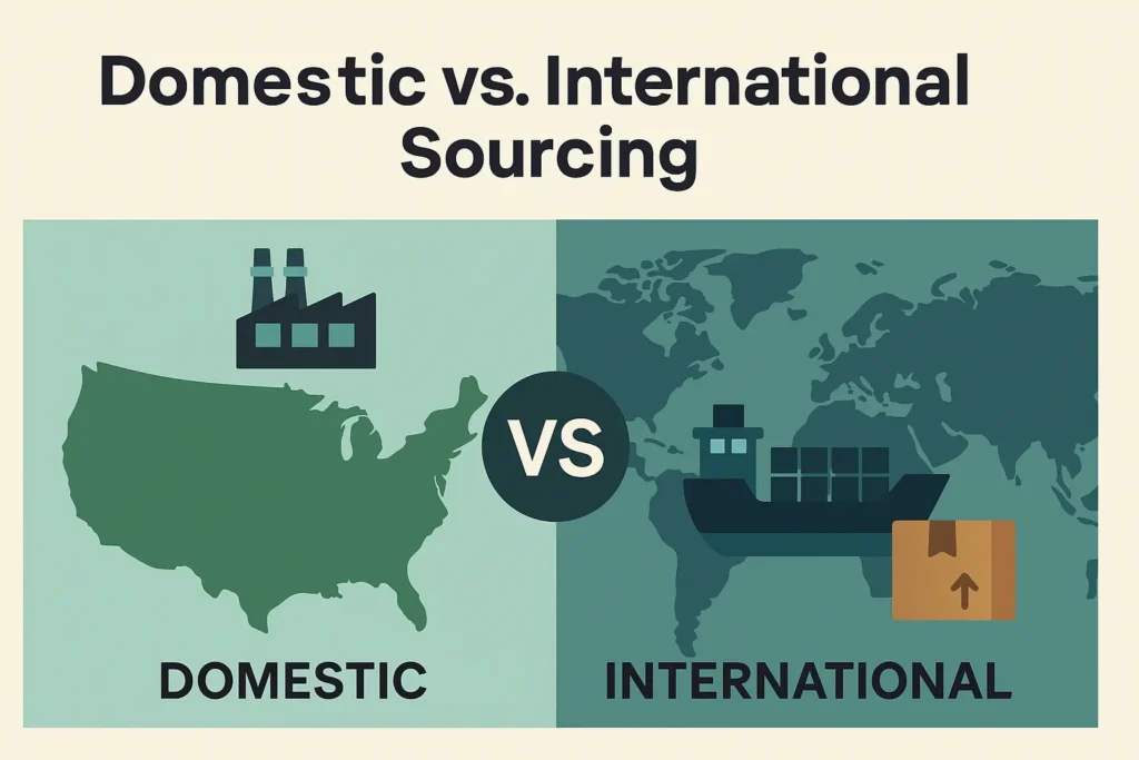 Domestic vs. International Sourcing