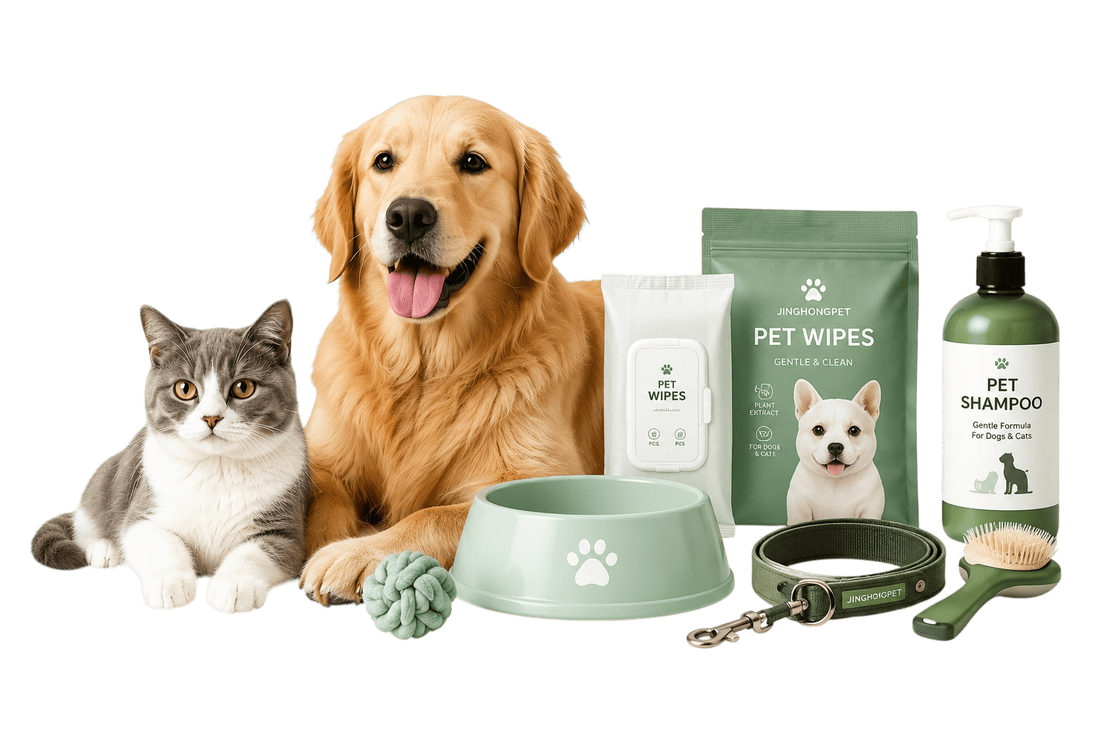 Custom pet supplies products for global brands and wholesalers
