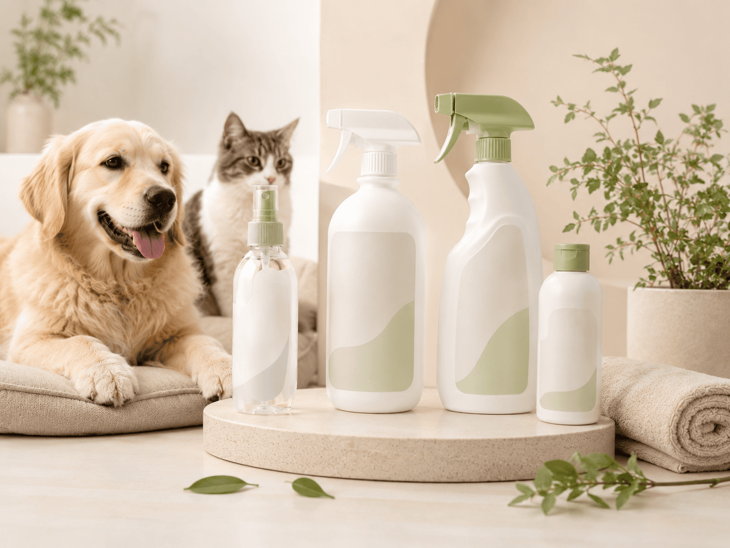 OEM pet deodorizing products for private label pet care brands