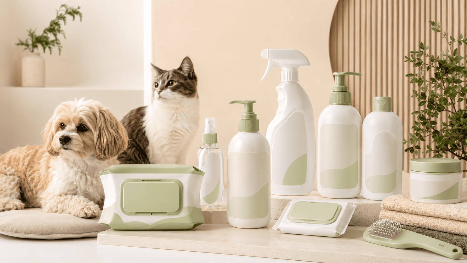 Private label pet cleaning products manufacturer for OEM ODM pet care brands